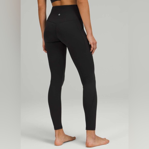 Pants - Lululemon Align High-Rise Pant with Pockets 28"- Black